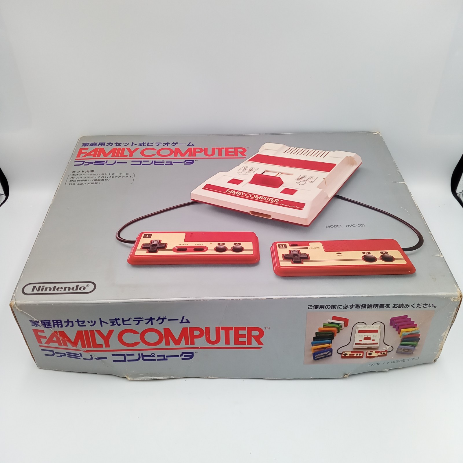 Classic Famicom Console Nintendo FC Boxed +10 Games NES Tested