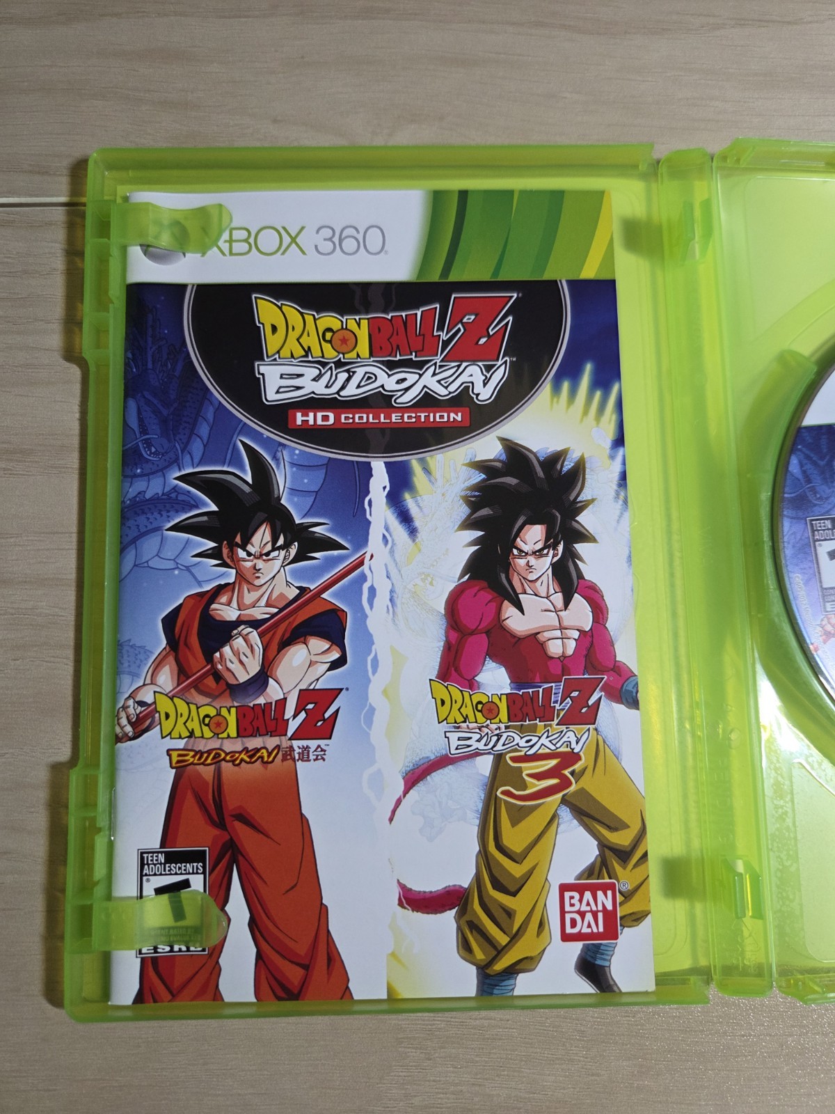 Dragon Ball Z: Budokai HD Collection -Xbox 360 (2012) CIB Tested & Working.