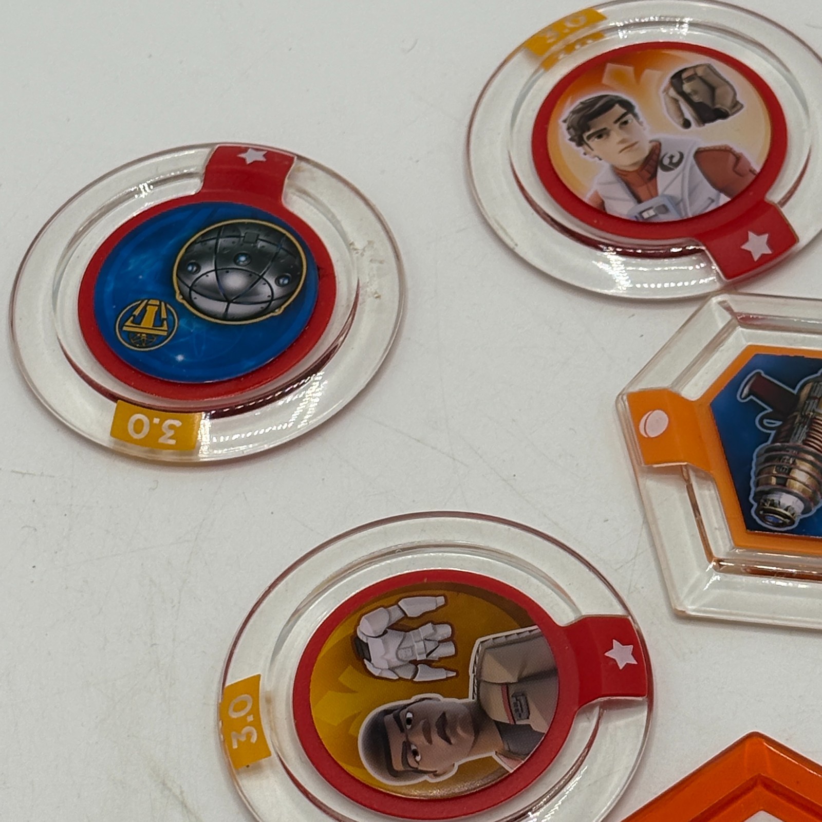 Disney Infinity Power Disc Lot of 8 – 7 from 3.0 + Dumbo Ride