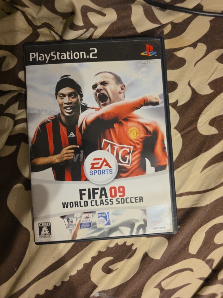 FIFA Soccer 09 PS2 Sony Playstation 2 Video Game EA Sports No Manual
