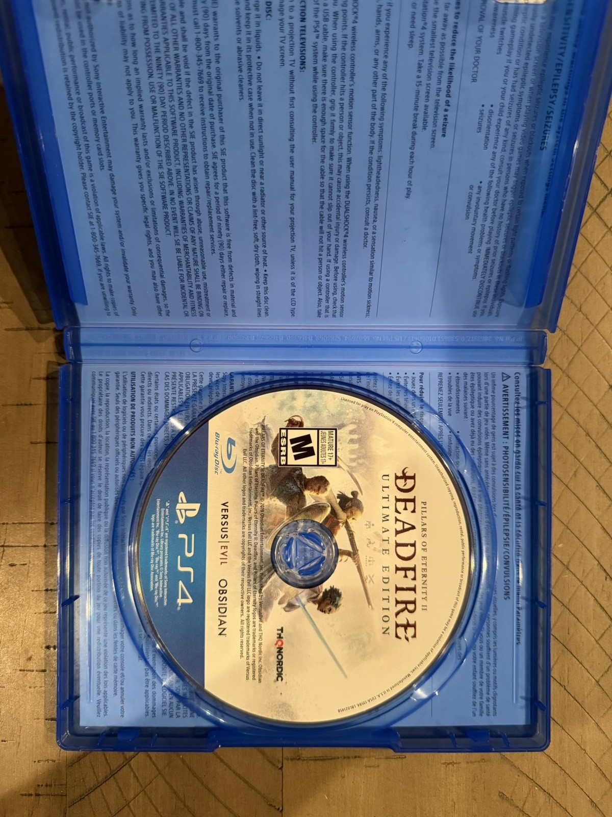 Pillars of Eternity 1 & 2 II: Deadfire BUNDLE (Sony PlayStation 4, 2020)
