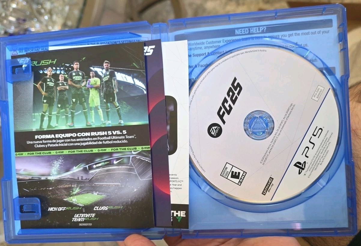 EA Sports FC 25 – Sony PlayStation 5 PS5 – w/ Case Fast Free Ship USA