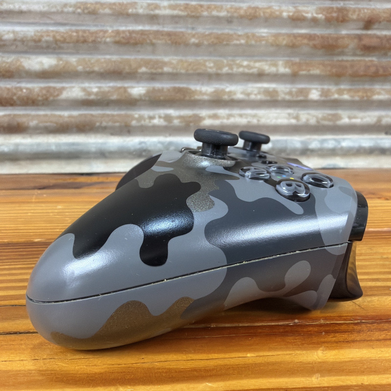 Microsoft Xbox One Controller Black & Grey Camo Night Ops Wireless Controller