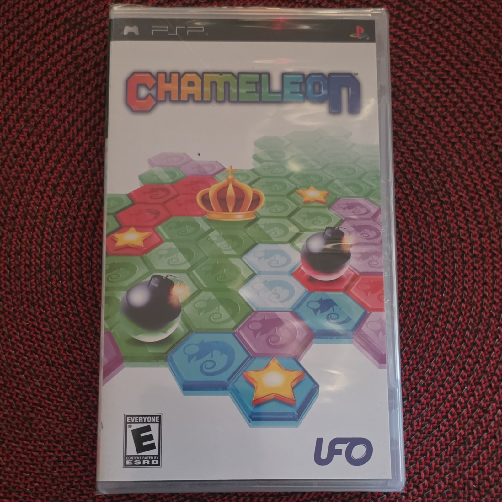 UFO Interactive Chameleon Puzzle Manual Multiplayer PSP NTSC 2008