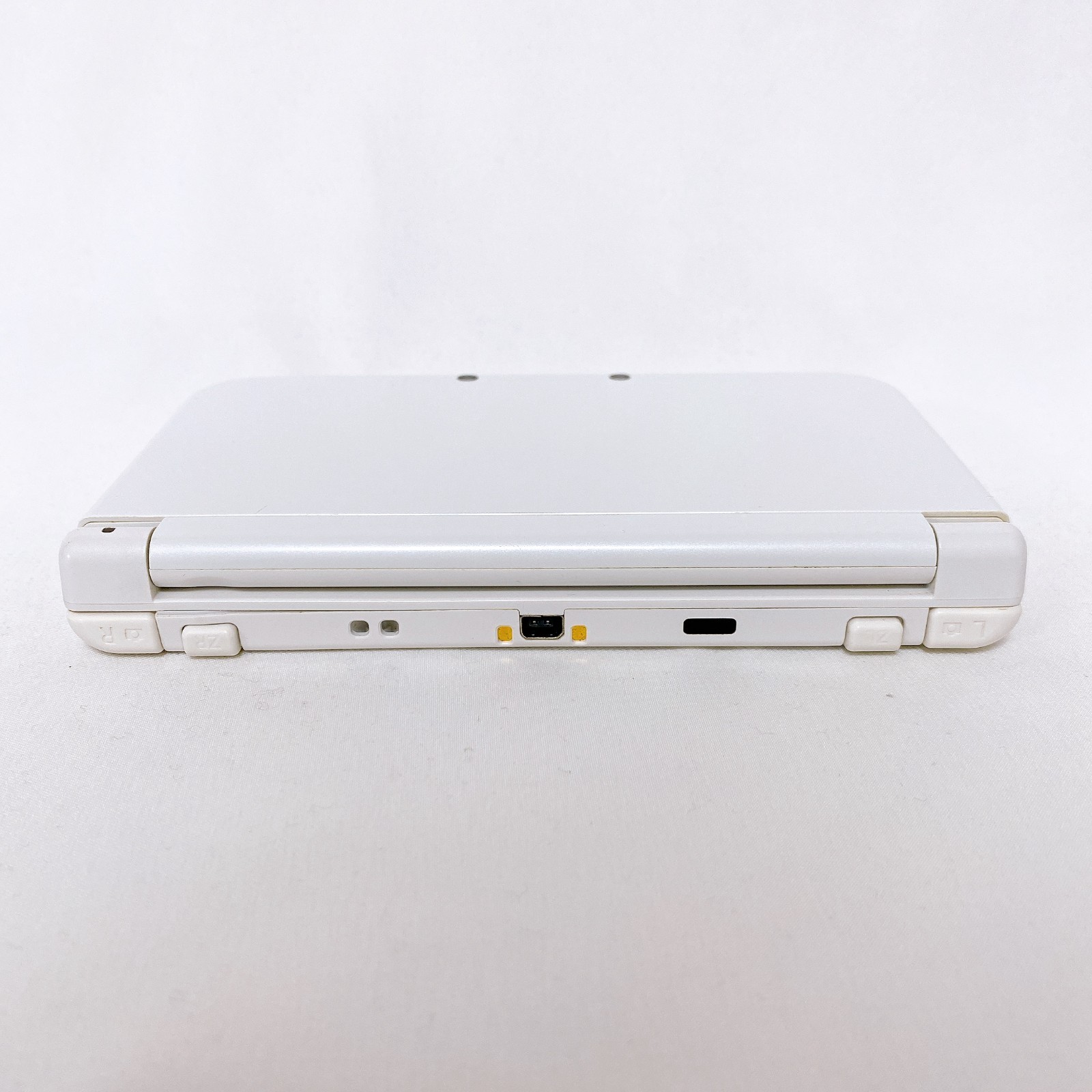 【Dual IPS w/Box】New Nintendo 3DS XL LL Pearl White Console Japan Tested Rank S