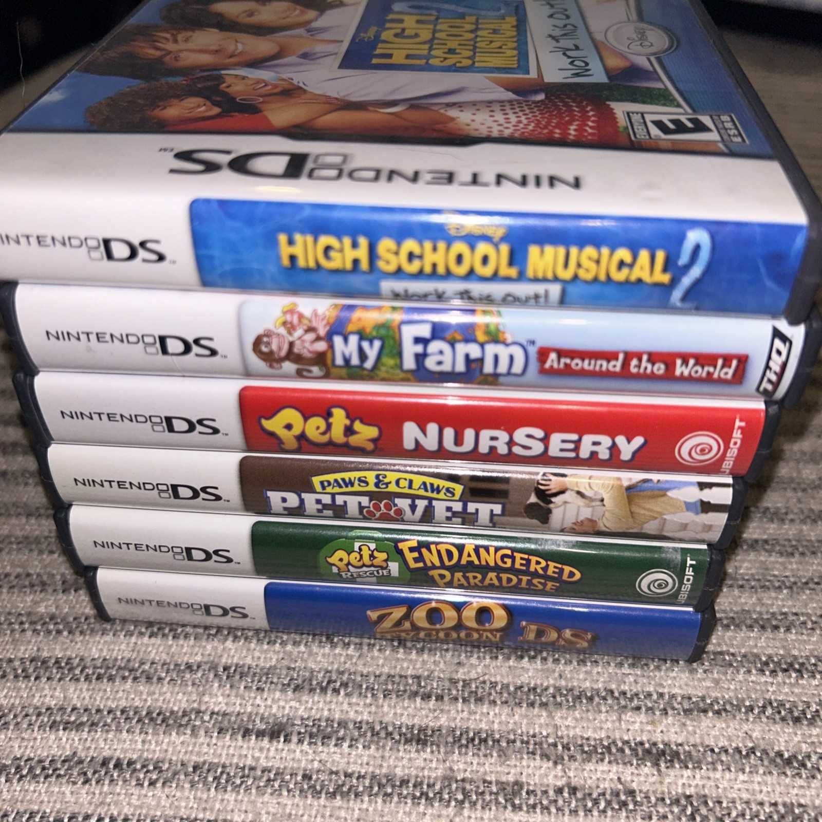Nintendo DS Games Bundle lot Of 6 Games All Complete. All Tested Working CIB