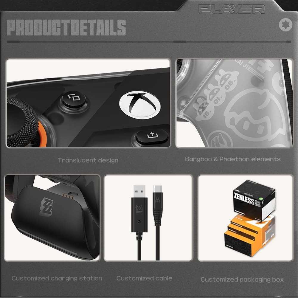 Zenless Zone Zero G7 Pro Controller – High-Performance Gaming with TMR Joysticks