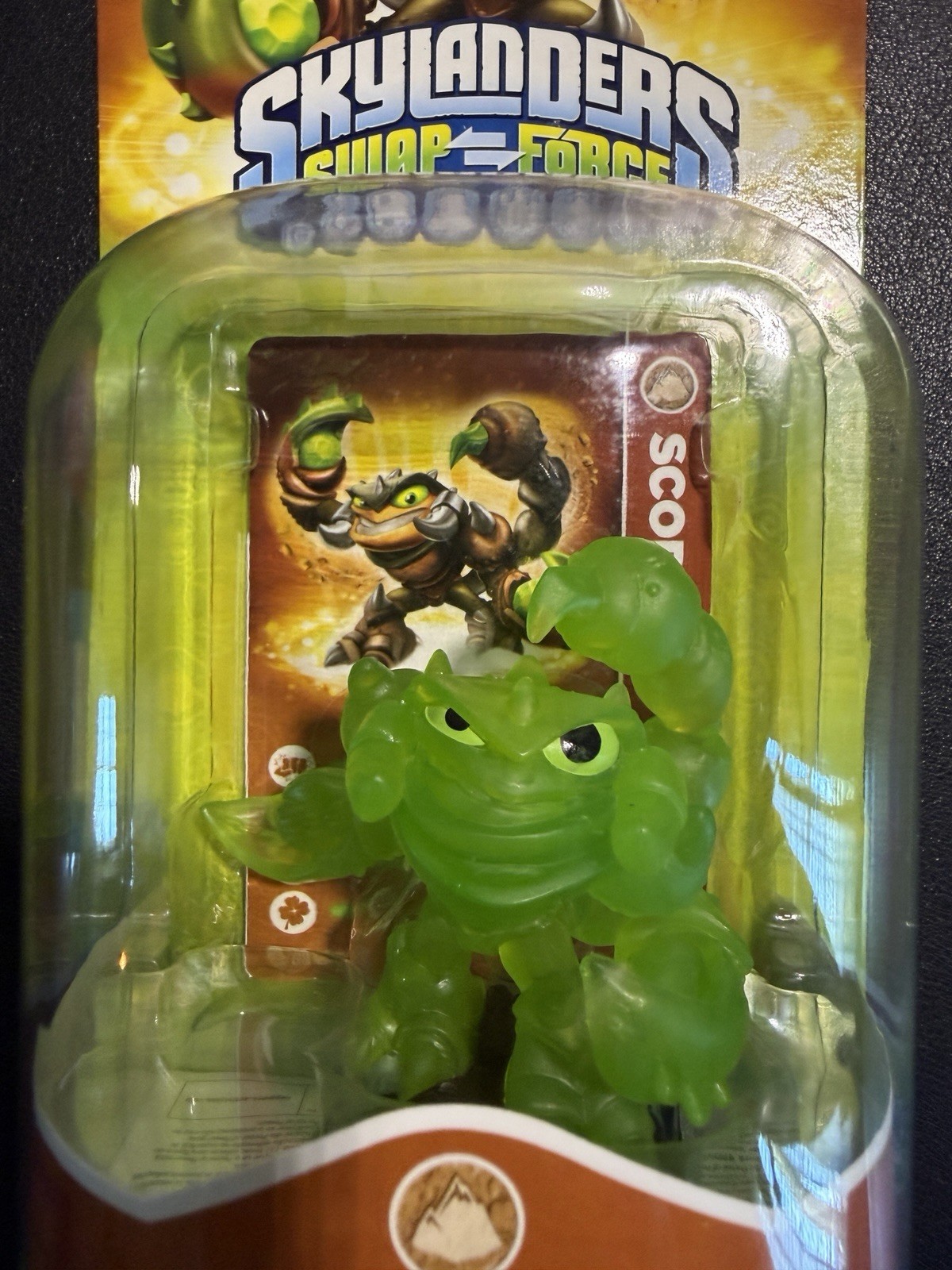 Skylanders Swap Force Green Scorp New In Box NIB Chase Variant – New Sealed