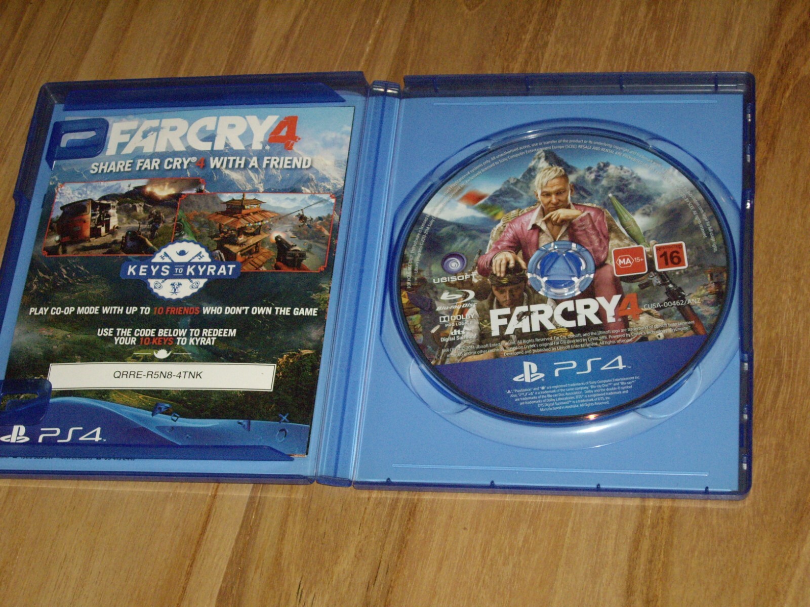 OZ PS4 GAME- PAL ‘ FAR CRY 4 LIMITED EDITION ‘ 2014 EXC