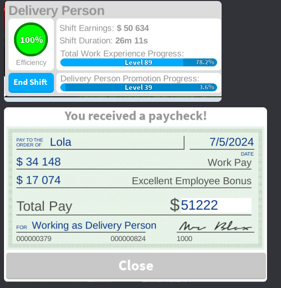 50K BLOXBURG CASH ‼️ ✅ CHEAPEST & SAFEST ON EBAY ✅ ⚠️PLEASE READ DESC ⚠️