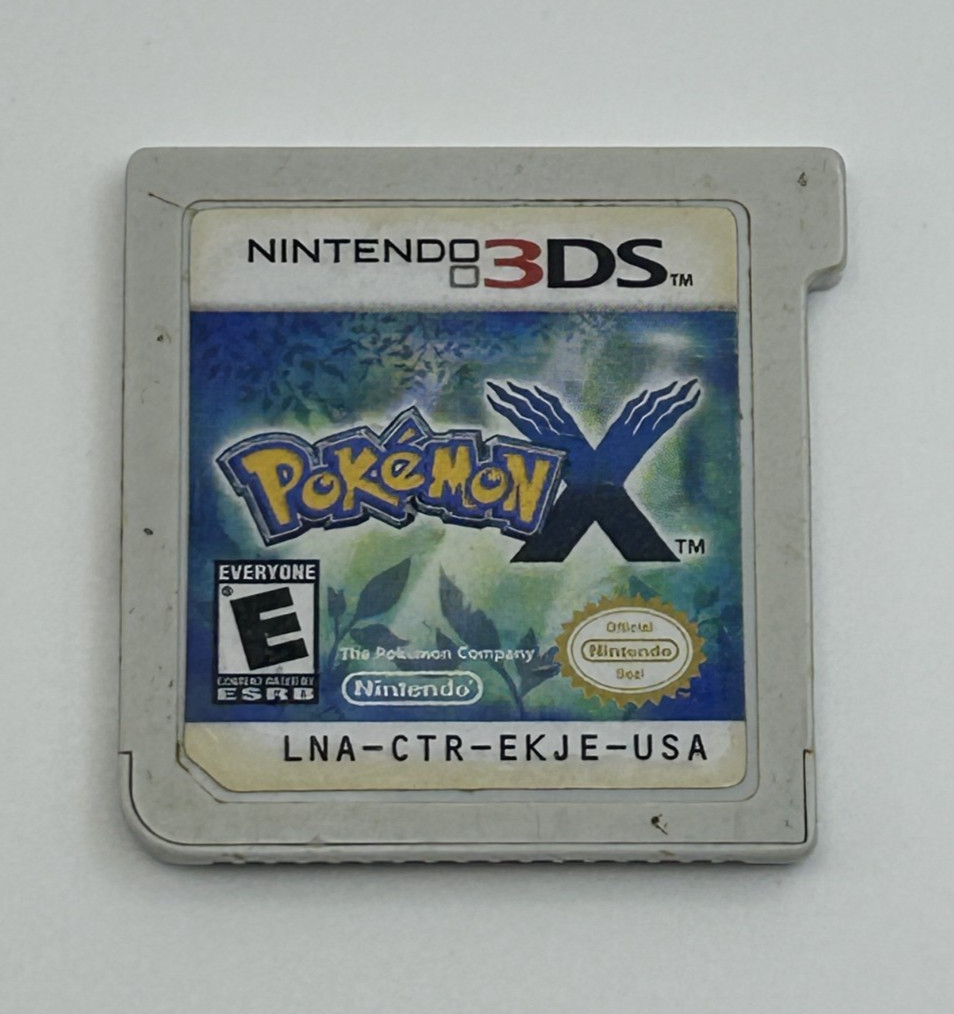 Pokémon X (2013) Nintendo 3DS Cartridge Only, Authentic, Tested, Works Perfect