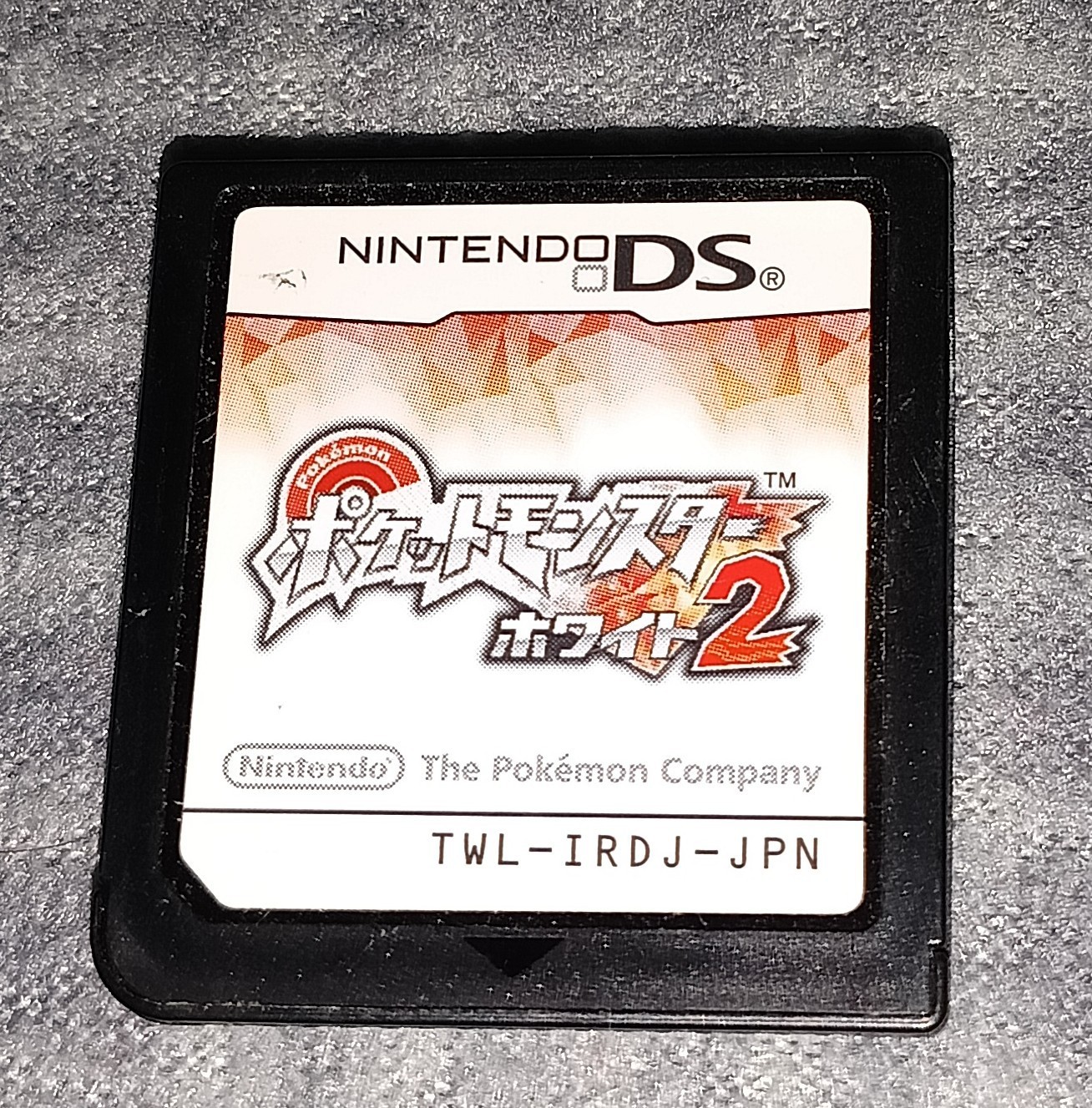 Pokemon White Version 2 Nintendo DS JAPANESE Version Tested CIB Free Shipping