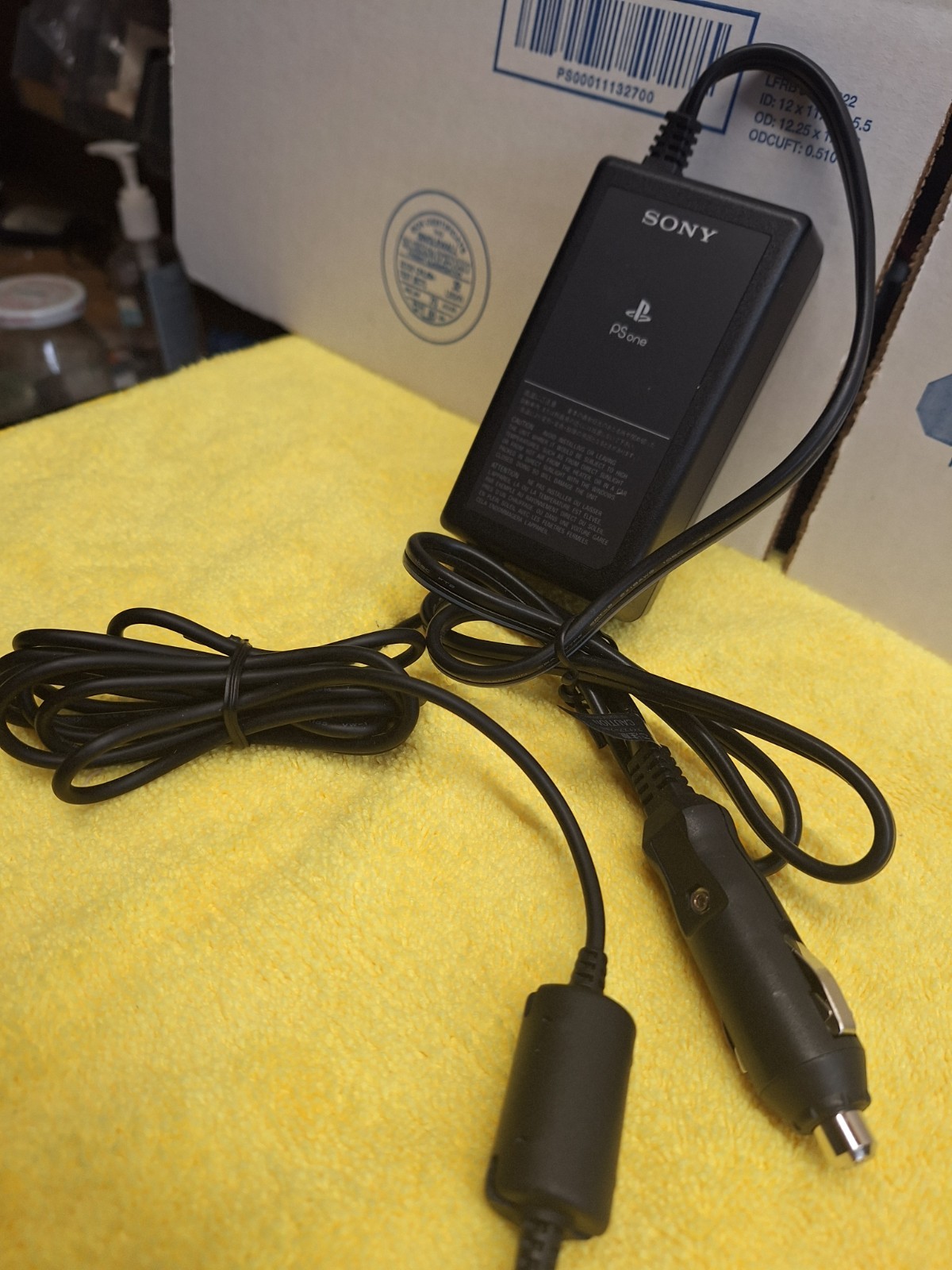 Sony PlayStation 1 PS1 PSone Car Charger PSOne SCPH-170 Vehicle Battery Adapter