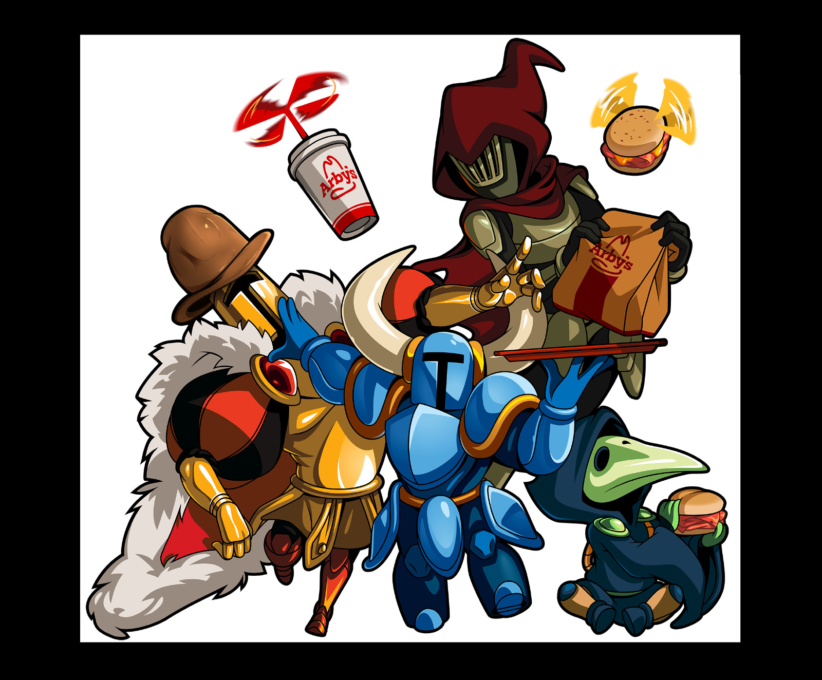 SWITCH/STEAM pc Arby’s Kid Meal Game on Shovel Knight Treasure Trove not dlc/toy