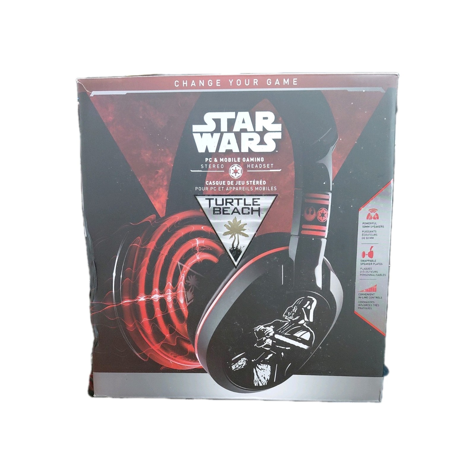 Turtle Beach Ear Force Star Wars PC and Mobile Gaming Stereo Headset 3.5mm RARE!