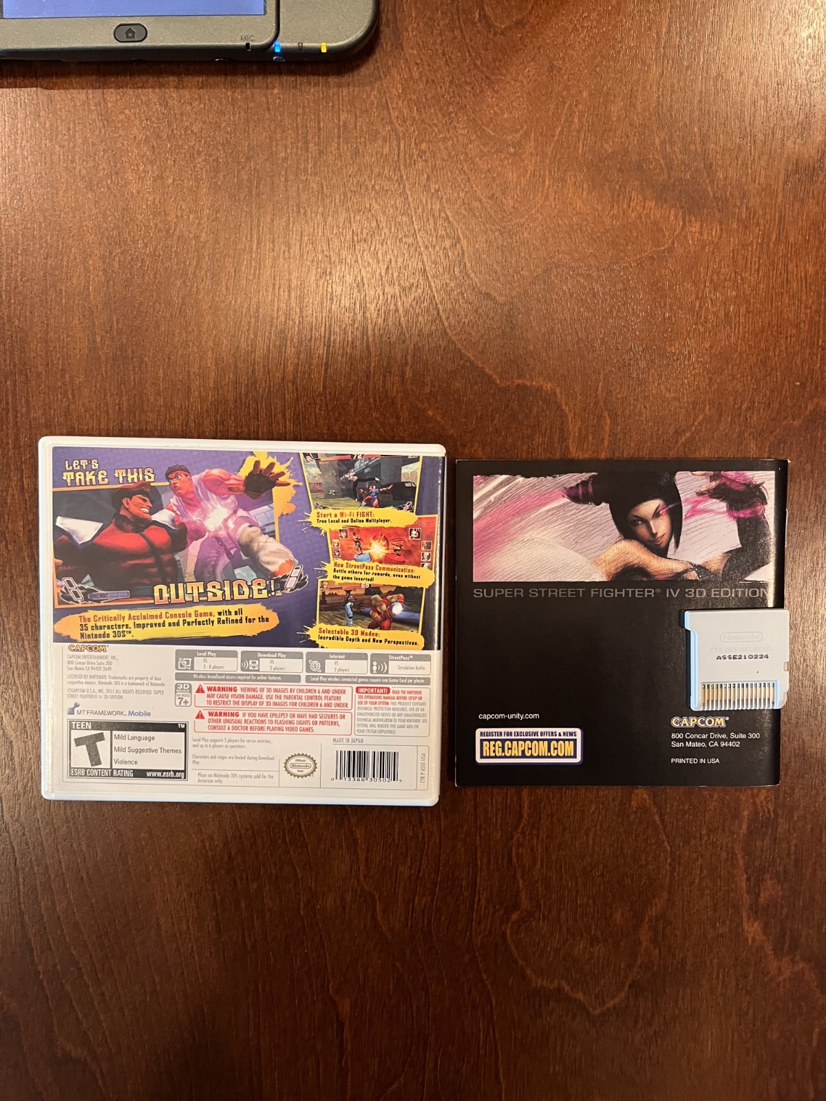 Super Street Fighter IV: 3D Edition – Nintendo 3DS – CIB Complete
