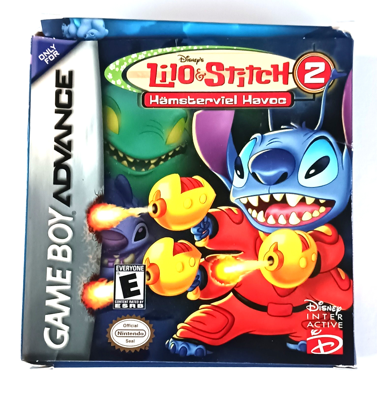 Lilo & Stitch 2 Hamsterviel Havoc Gameboy Advance Video Game Disney GBA
