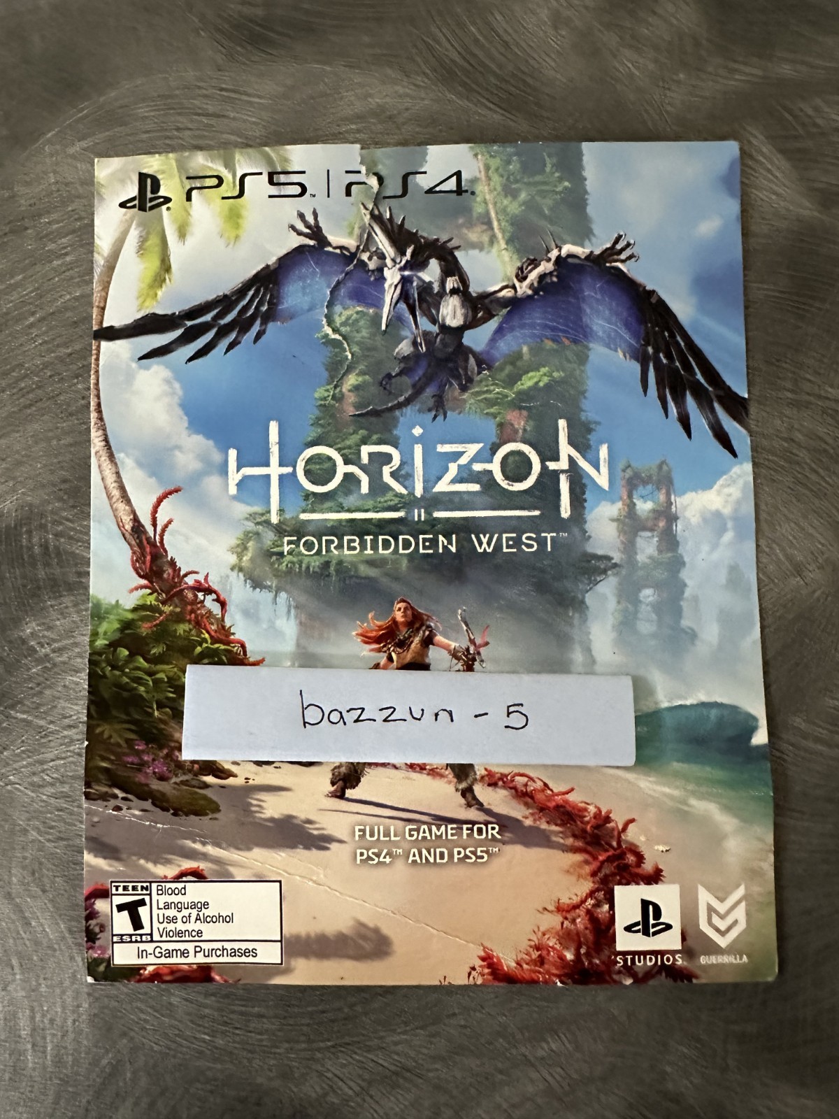 Horizon Forbidden West – Sony PS4/ PS5 – No Disc