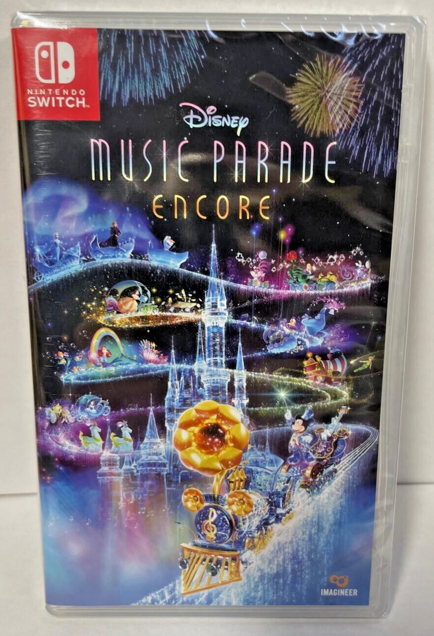 Disney Music Parade: Encore (Multi-Language) – Nintendo Switch Factory Sealed