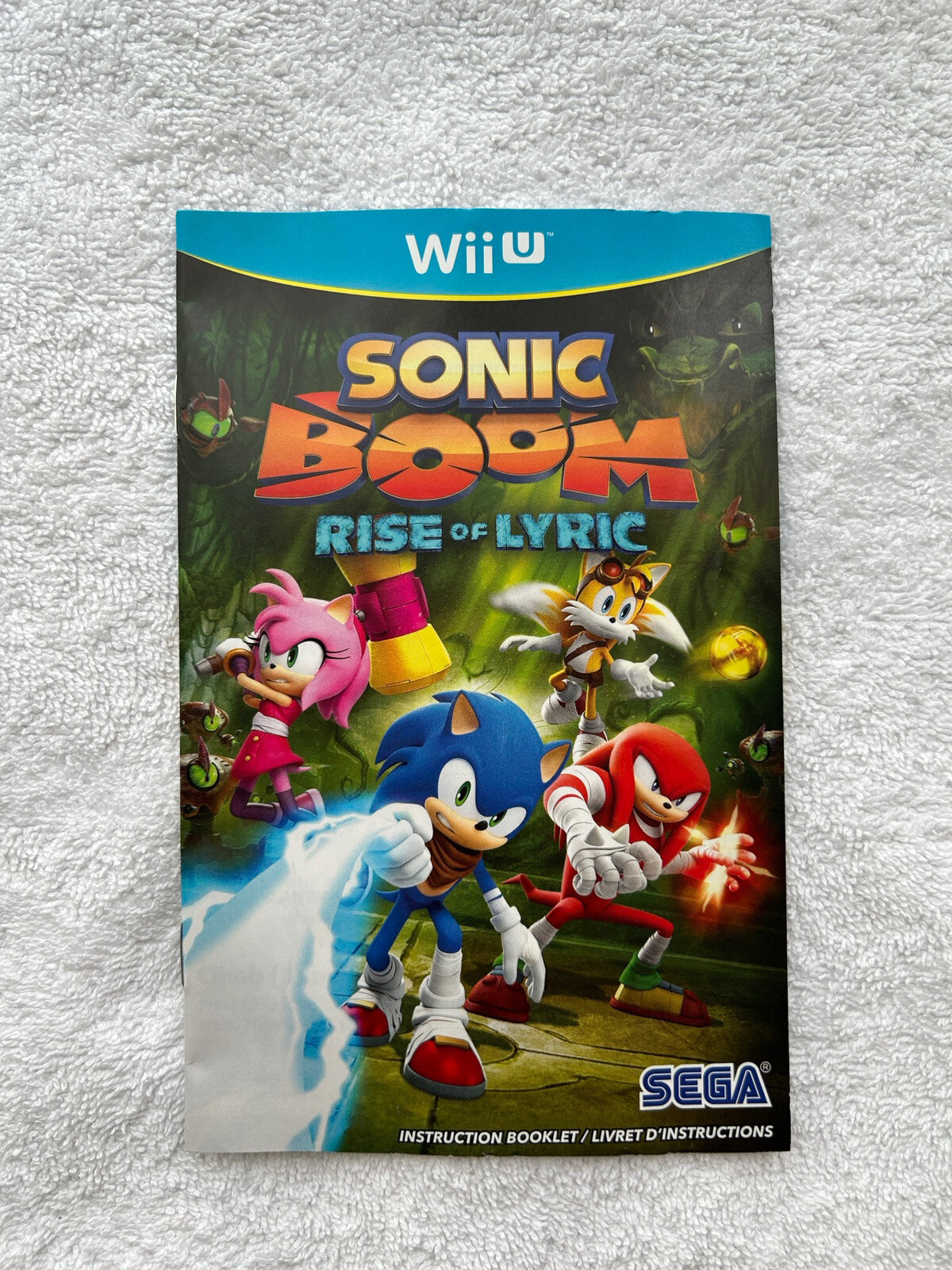 Sonic Boom: Rise of Lyric (Nintendo Wii U, 2014)