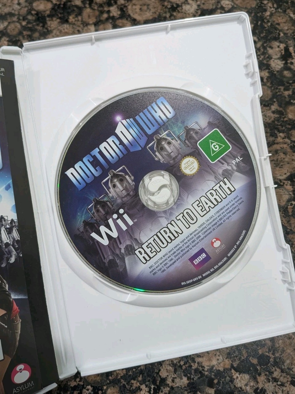 Doctor Who Return To Earth Nintendo Wii PAL Version – CIB