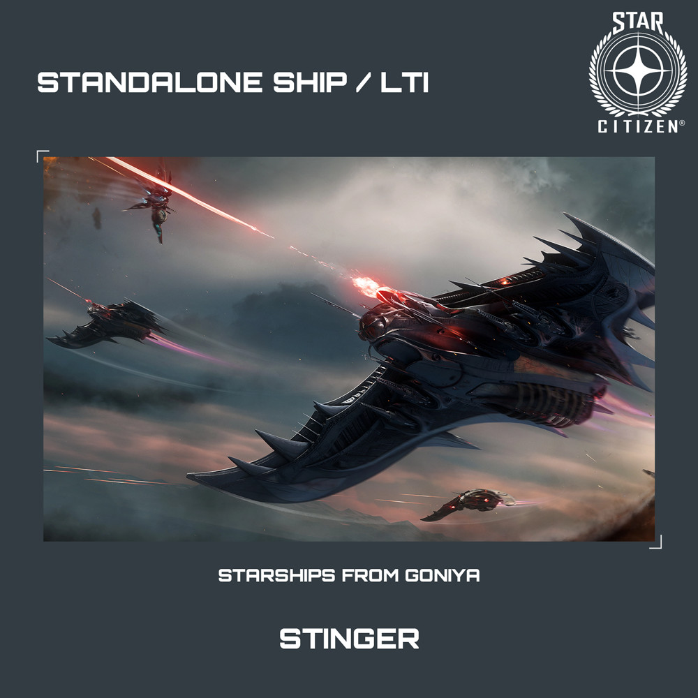 STAR CITIZEN – ESPERIA STINGER – LTI – CCU’d – (Lifetime Insurance)