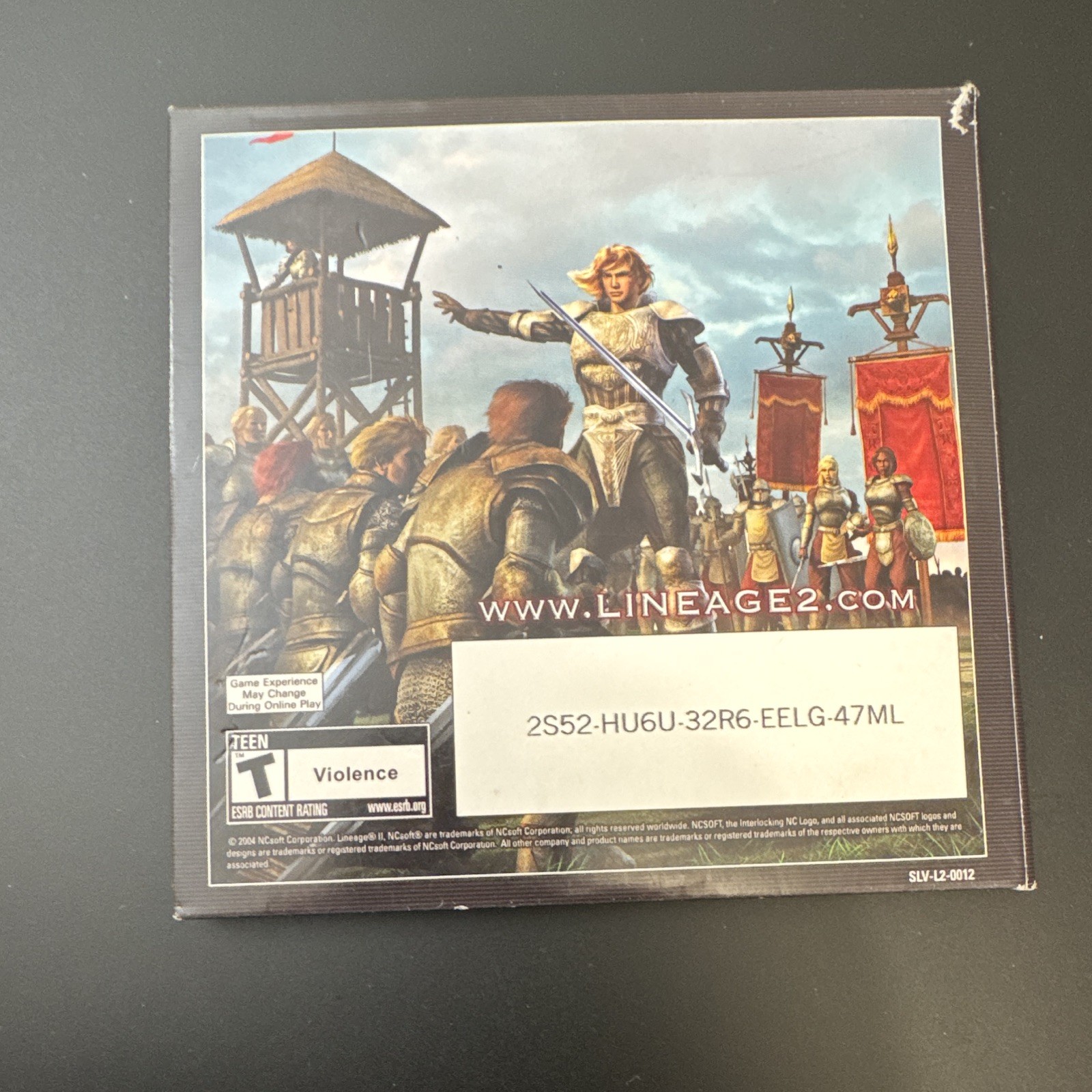 NCsoft Lineage II: The Chaotic Chronicle PC RPG T-Teen Online Play Y2K era