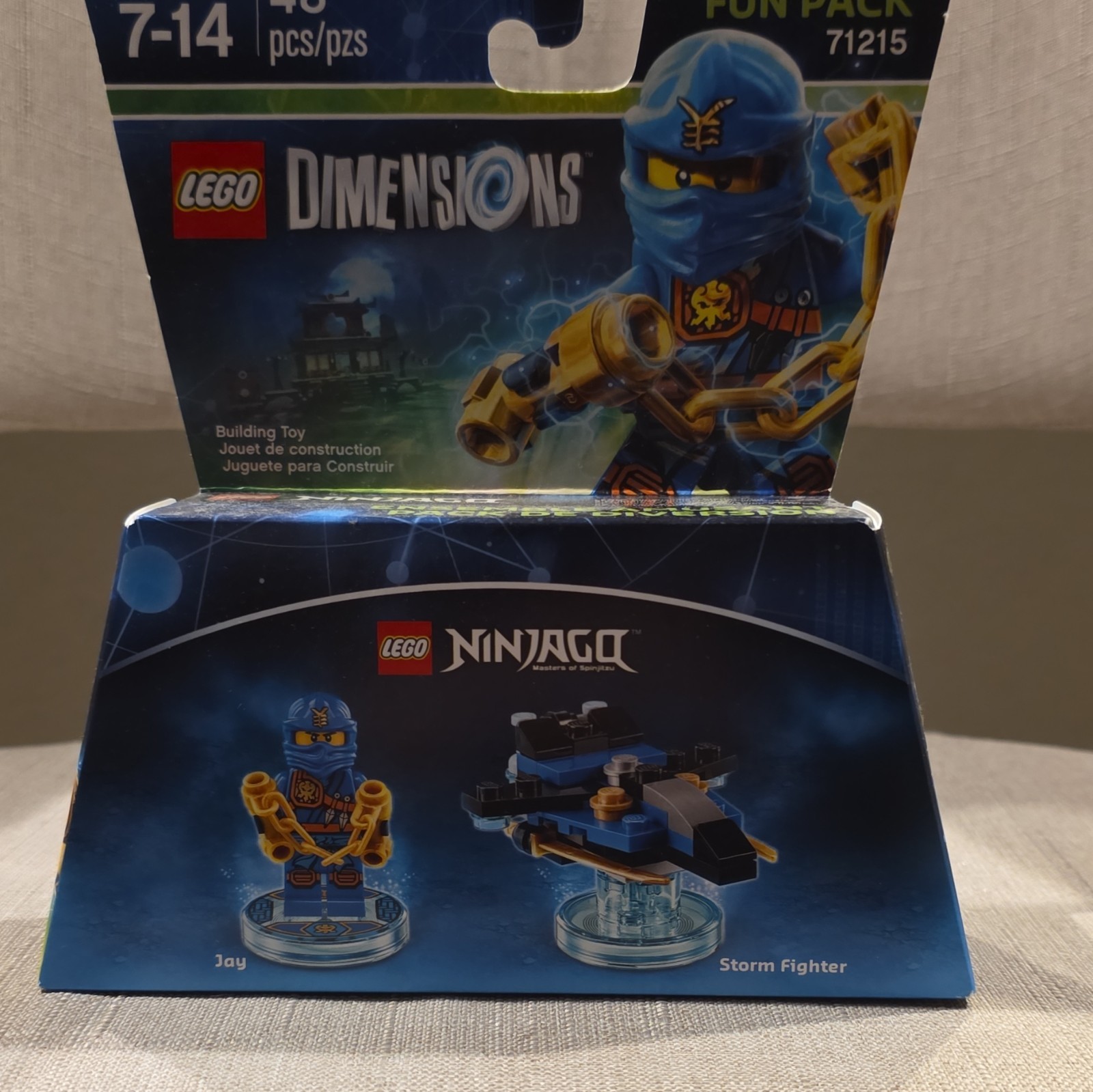 LEGO Dimensions NINJAGO Jay Fun Pack 71215 Storm Fighter 3-in-1