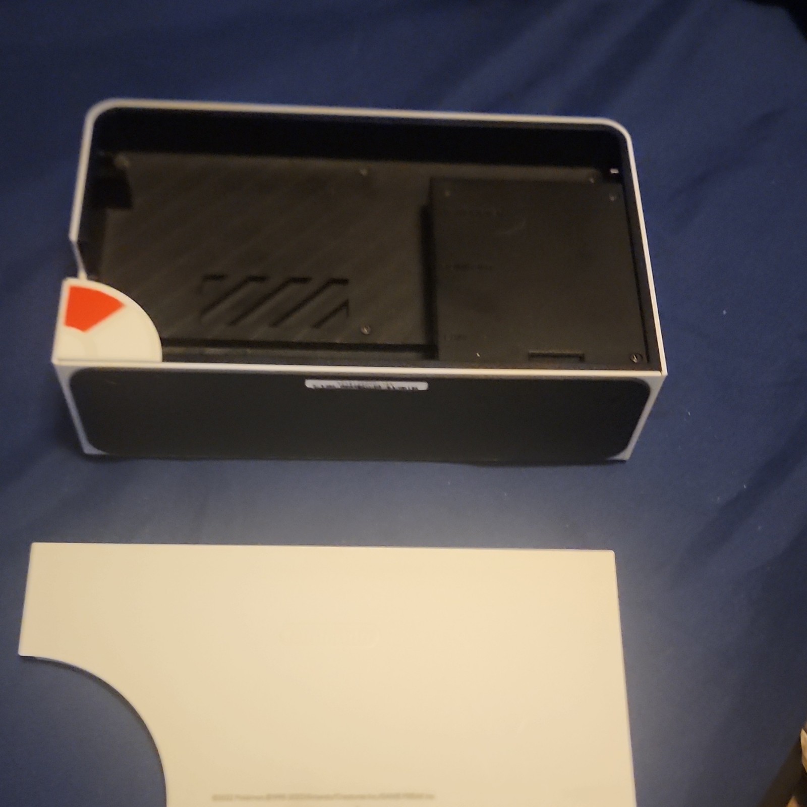 Nintendo Switch Charging Dock Pokémon Scarlet & Violet White Orange Purple