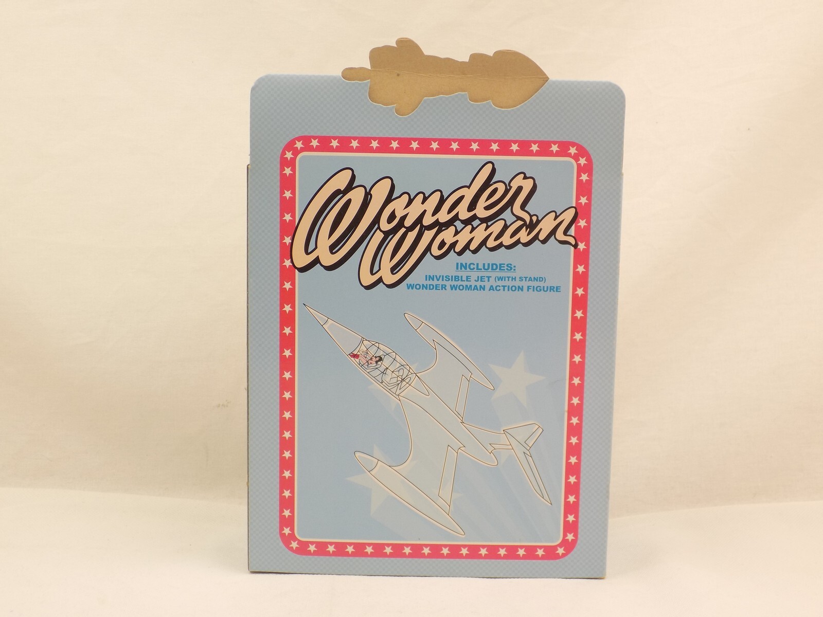 Brand New DC Comics Invisible Jet With Mini Retro Wonder Woman Action Figure