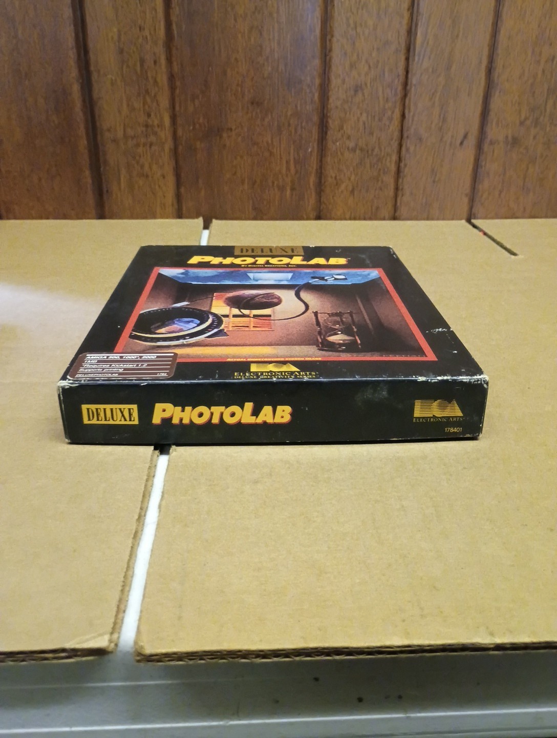 Deluxe PhotoLab Amiga 500 1000 & 2000 Art Software EA Electronic Arts