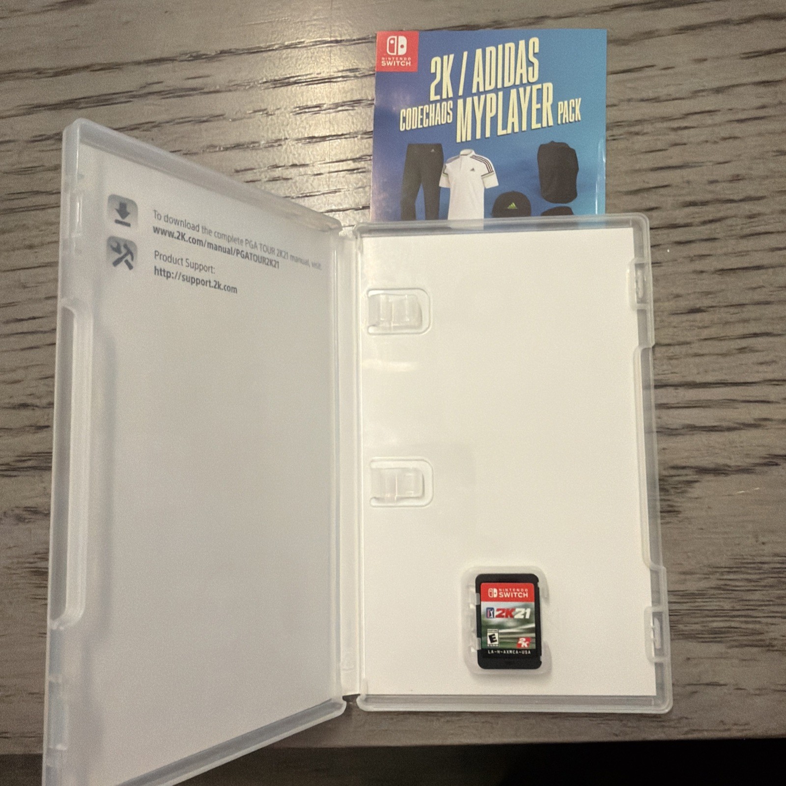 PGA Tour 2K21 – Nintendo Switch – COMPLETE IN BOX CIB MINT CONDITION