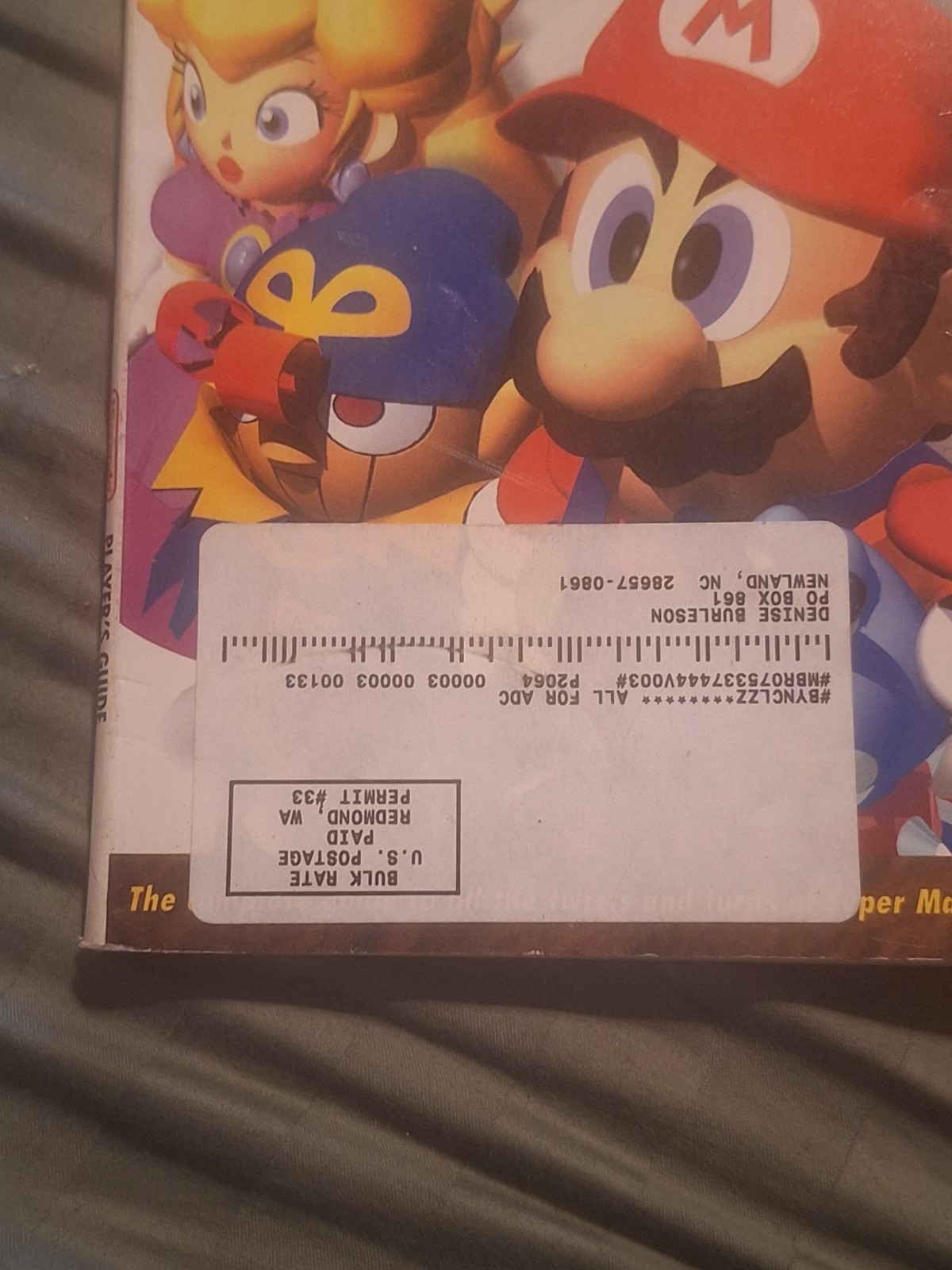 Super Mario RPG Legend of the Seven Stars nes MAGAZINE