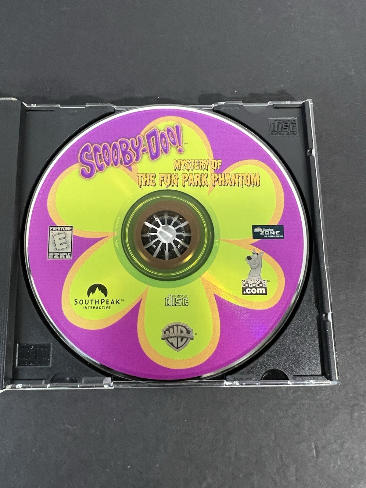 Scooby-Doo! Mystery of the Fun Park Phantom, 1999 PC Computer CD-ROM Video Game