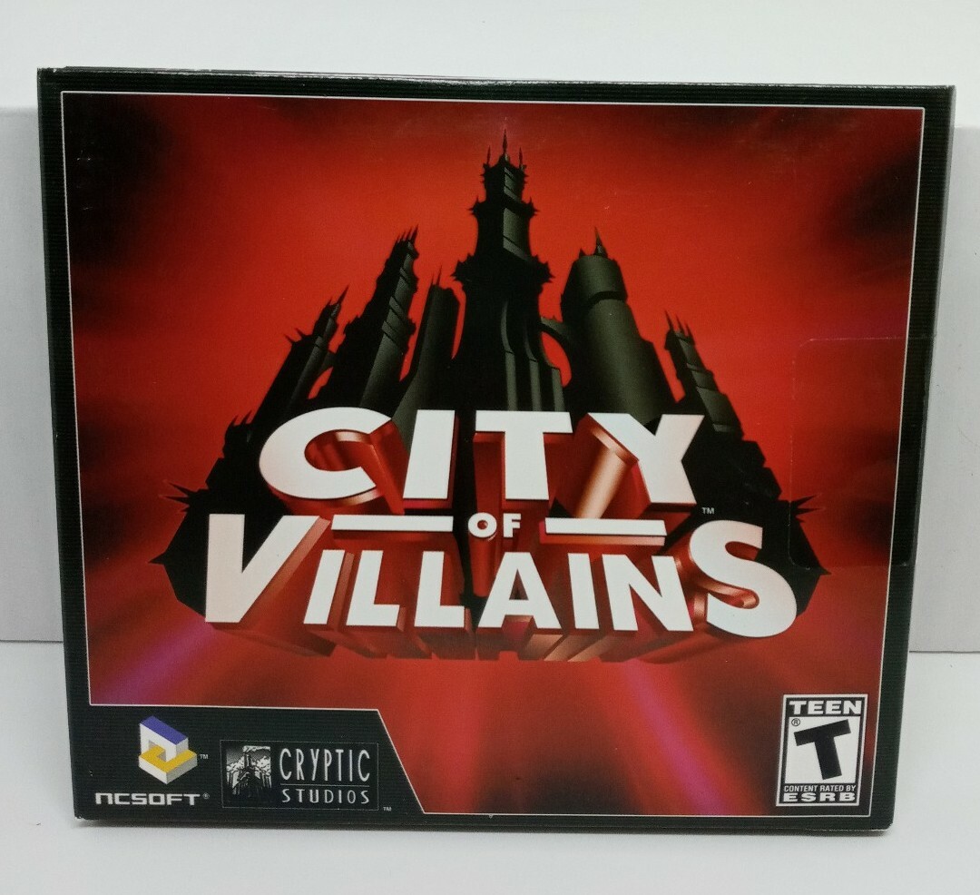 City of Villains Software by NCSoft, PC, New and Sealed, 2005 FREE SHIPPING