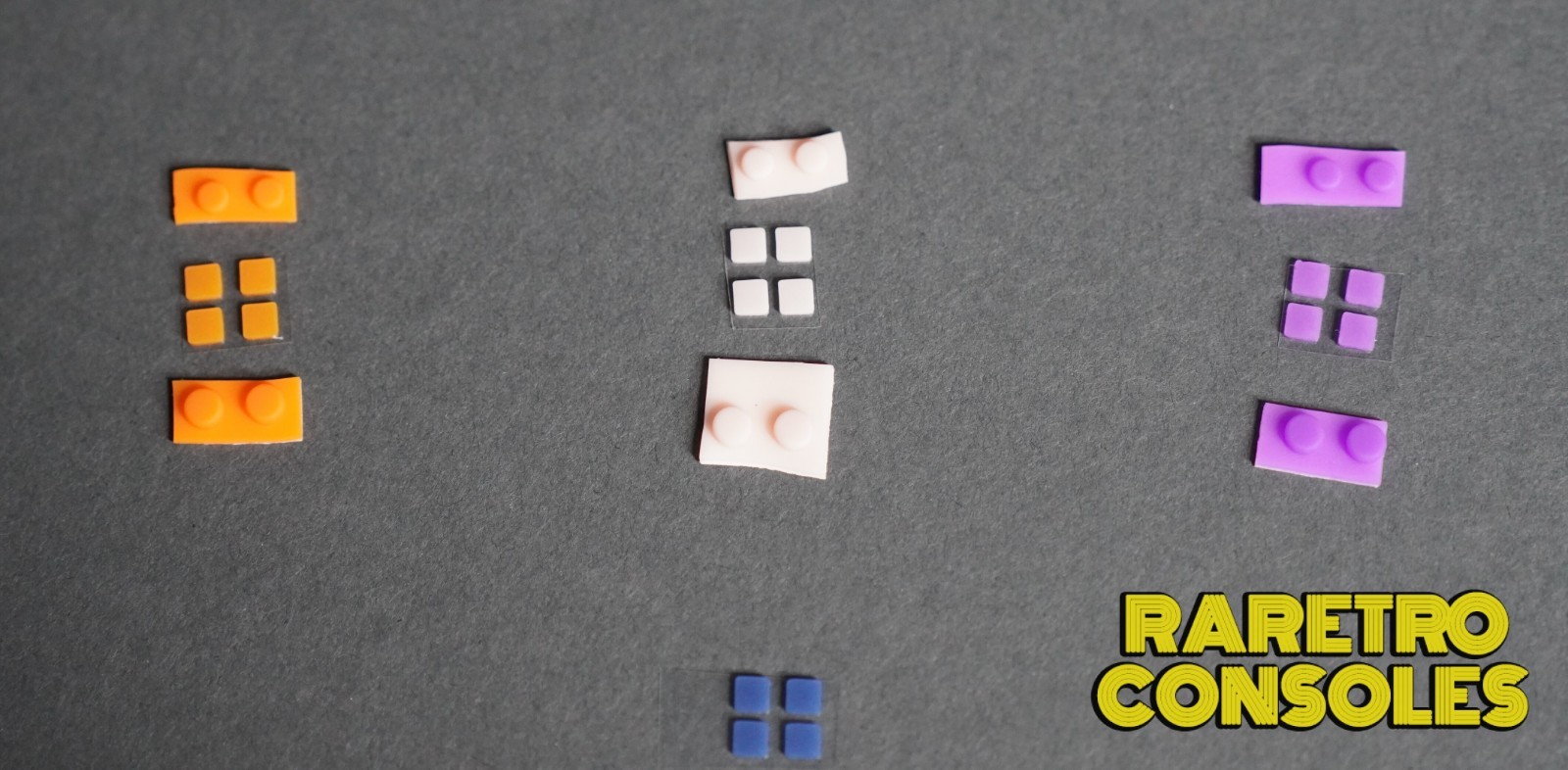 Replacement Rubber Screw Covers & Bumpers for 3DS XL, New 3DS & New 3DS XL
