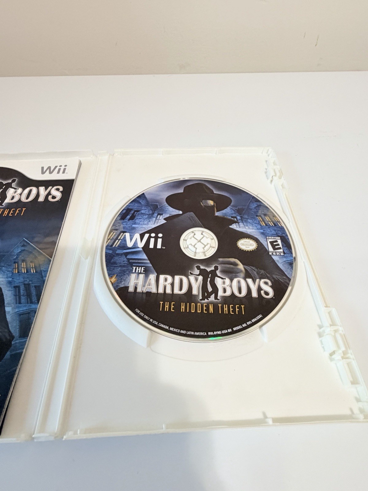 The Hardy Boys: The Hidden Theft (Nintendo Wii, 2009) Complete Tested Working
