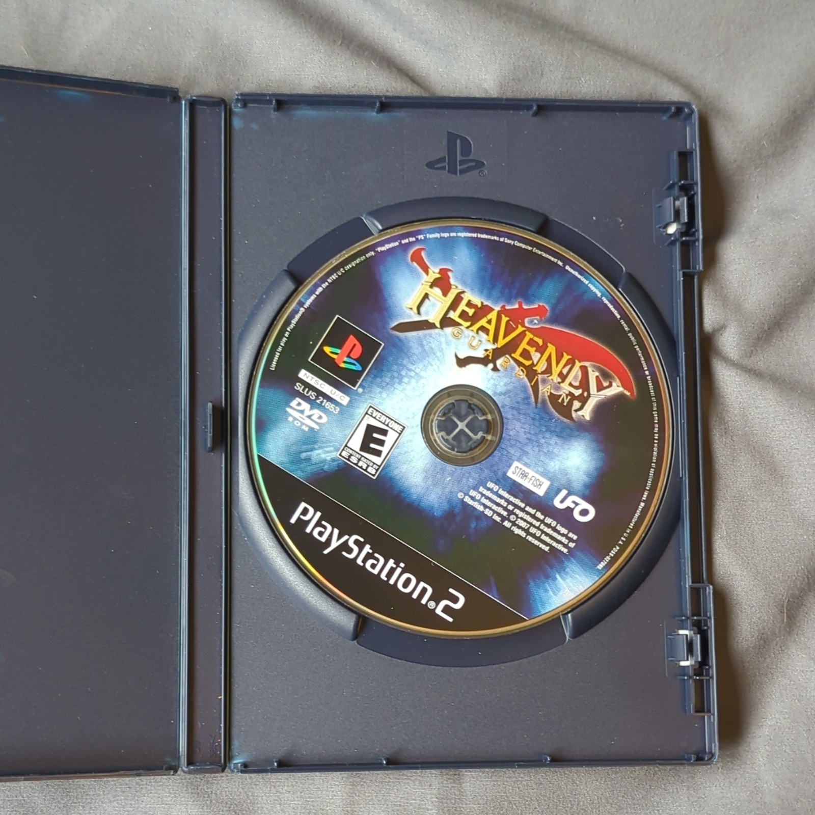 UFO Interactive Heavenly Guardian Sony PlayStation 2 (PS2) Missing Manual