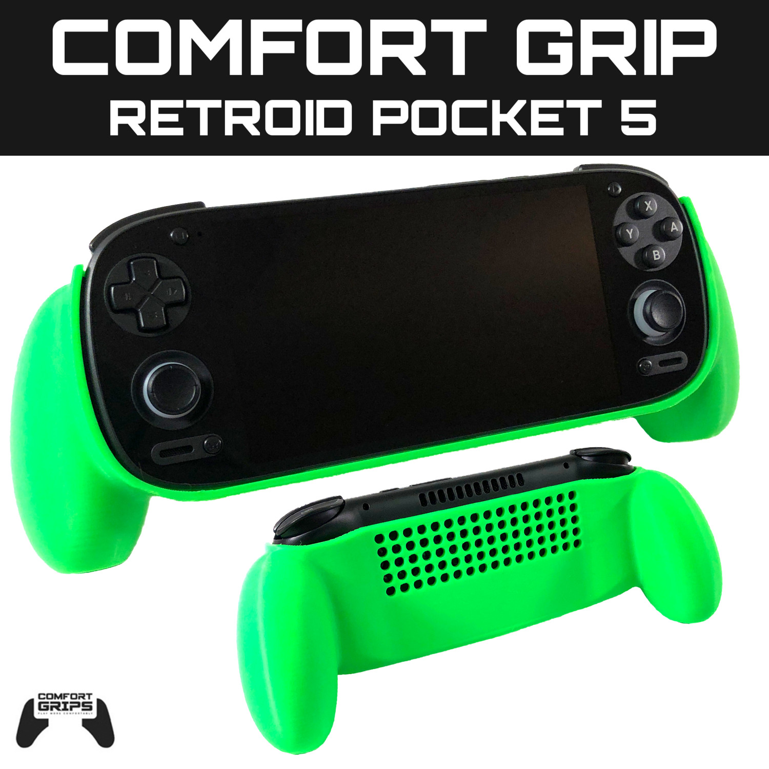 Retroid Pocket 5 Comfort Grip Case – 3D Printed