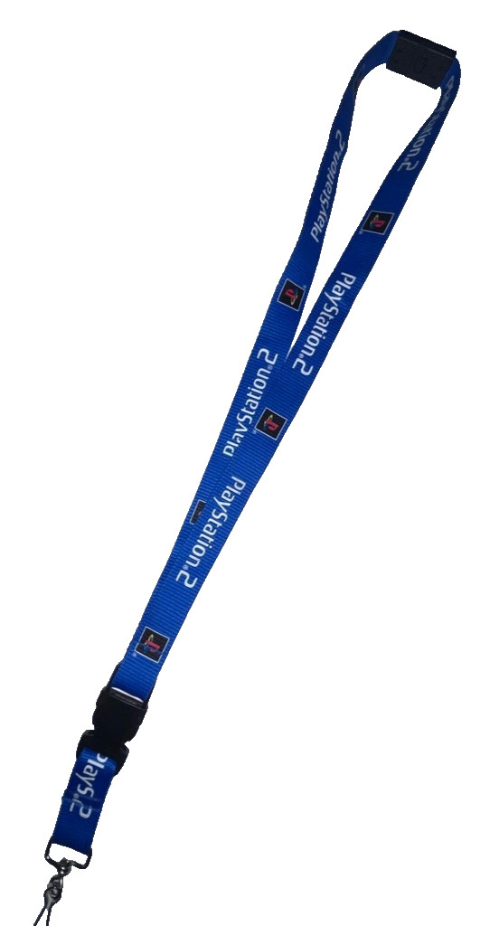 OFFICIAL Sony PlayStation 2 PS2 Lanyard Promo Key & Badge Holder