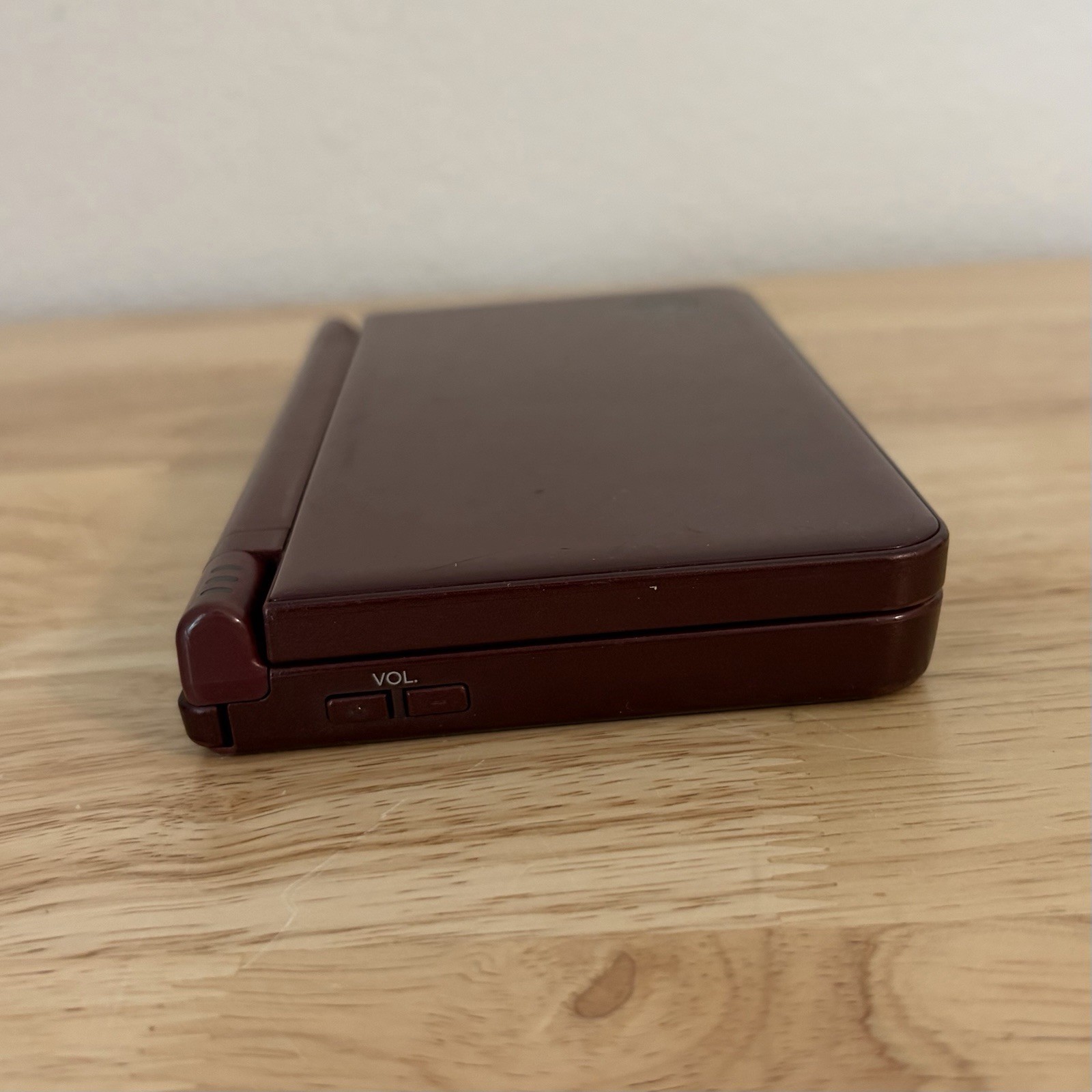 Nintendo DSi XL Console Red Burgundy Working – Dark Top Screen Edges See Photos