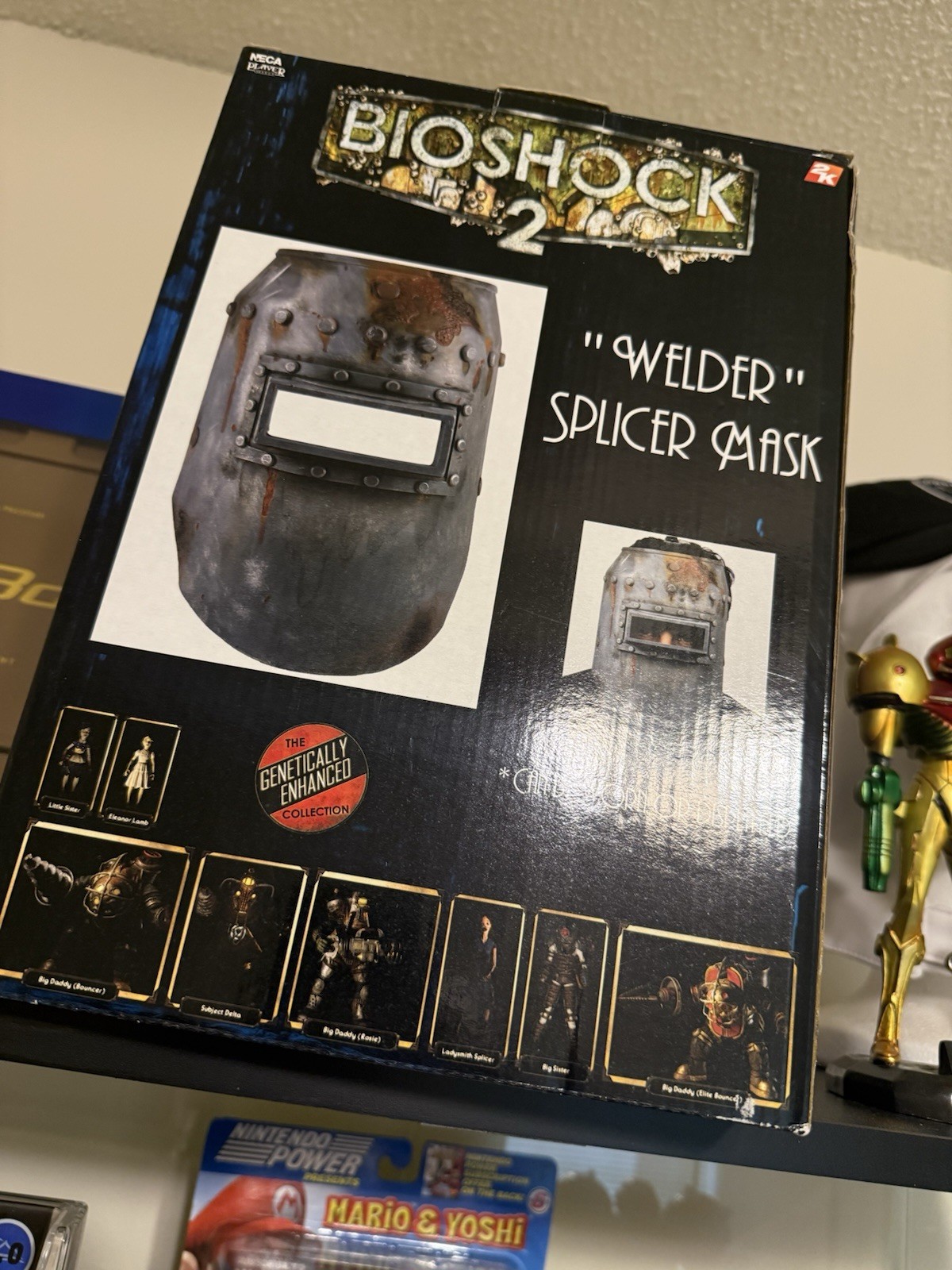 NECA Welder Splicer Mask BioShock 2 Collectible *open box*