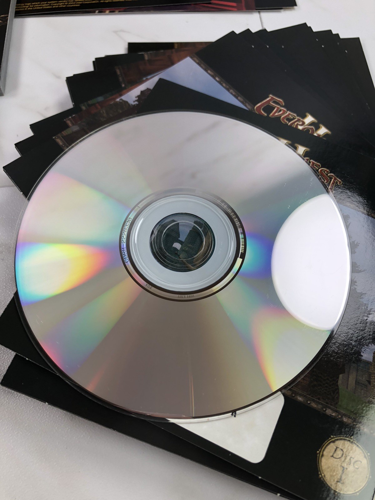 EverQuest II 2004 Sony PC ~ DVD-ROM & CD-ROM ~ Lot of 2