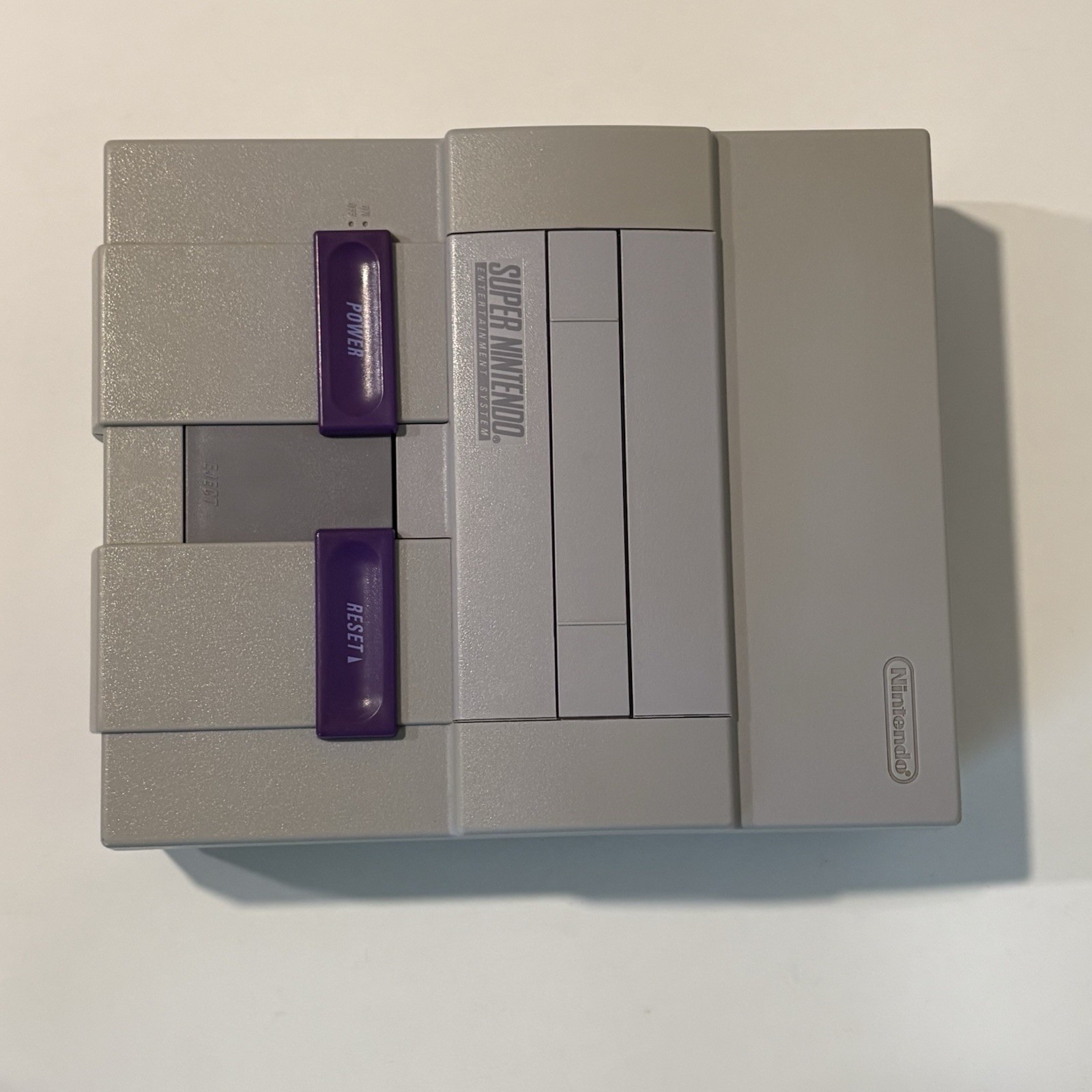 Super Nintendo SNES Console + Controller Power & Coaxial Cable Tested Working✅