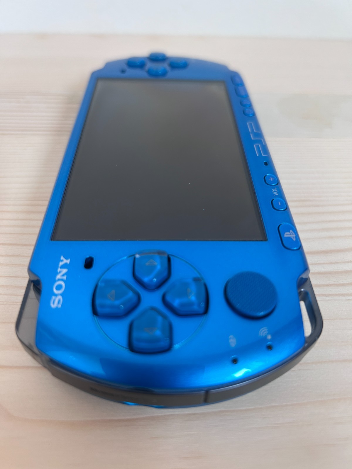 Sony PSP-3000 Console Vibrant Blue Japanese Region Free Serviced Tested Cleaned