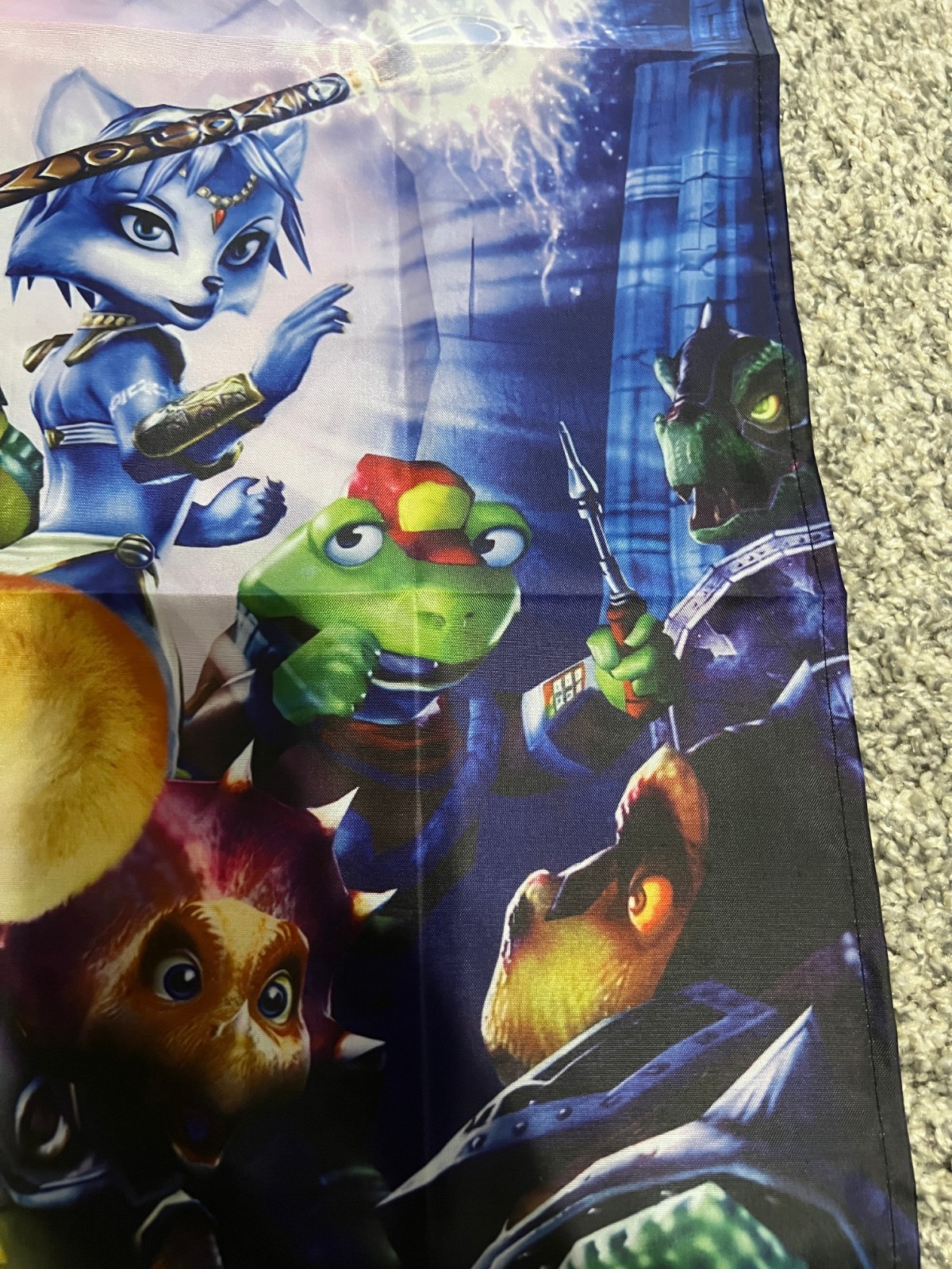 Starfox Adventures Wall Flag Banner Tapestry 2 x 3 Ft, Gamecube