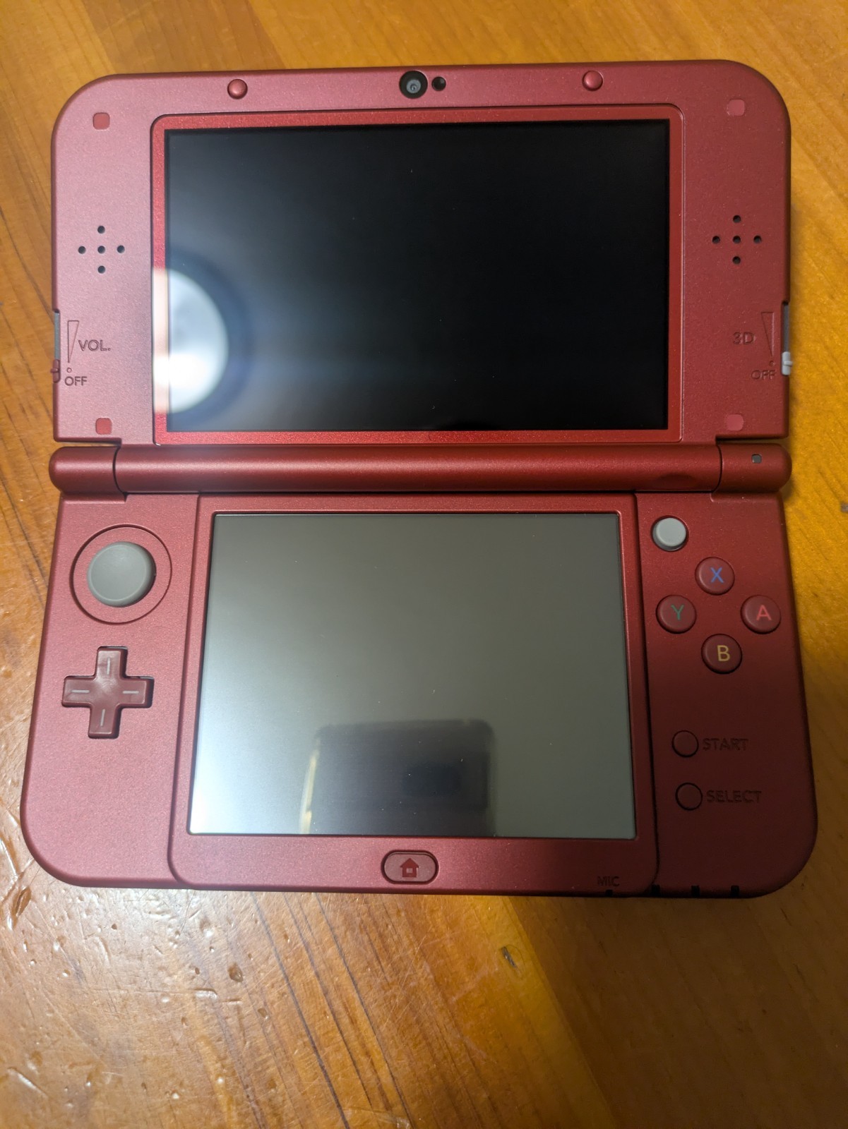 Nintendo New 3DS XL New Red Handheld System Bundle Complete in Box with Charger