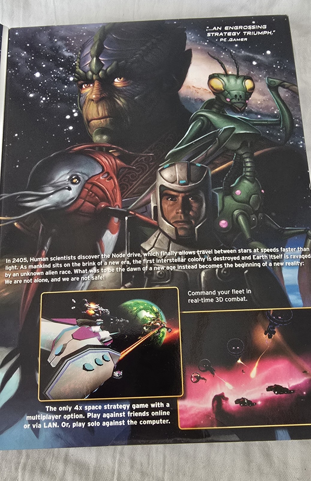 Sword of the Stars PC CD ROM 2006 w/ Manual, Product Key Included New Sealed