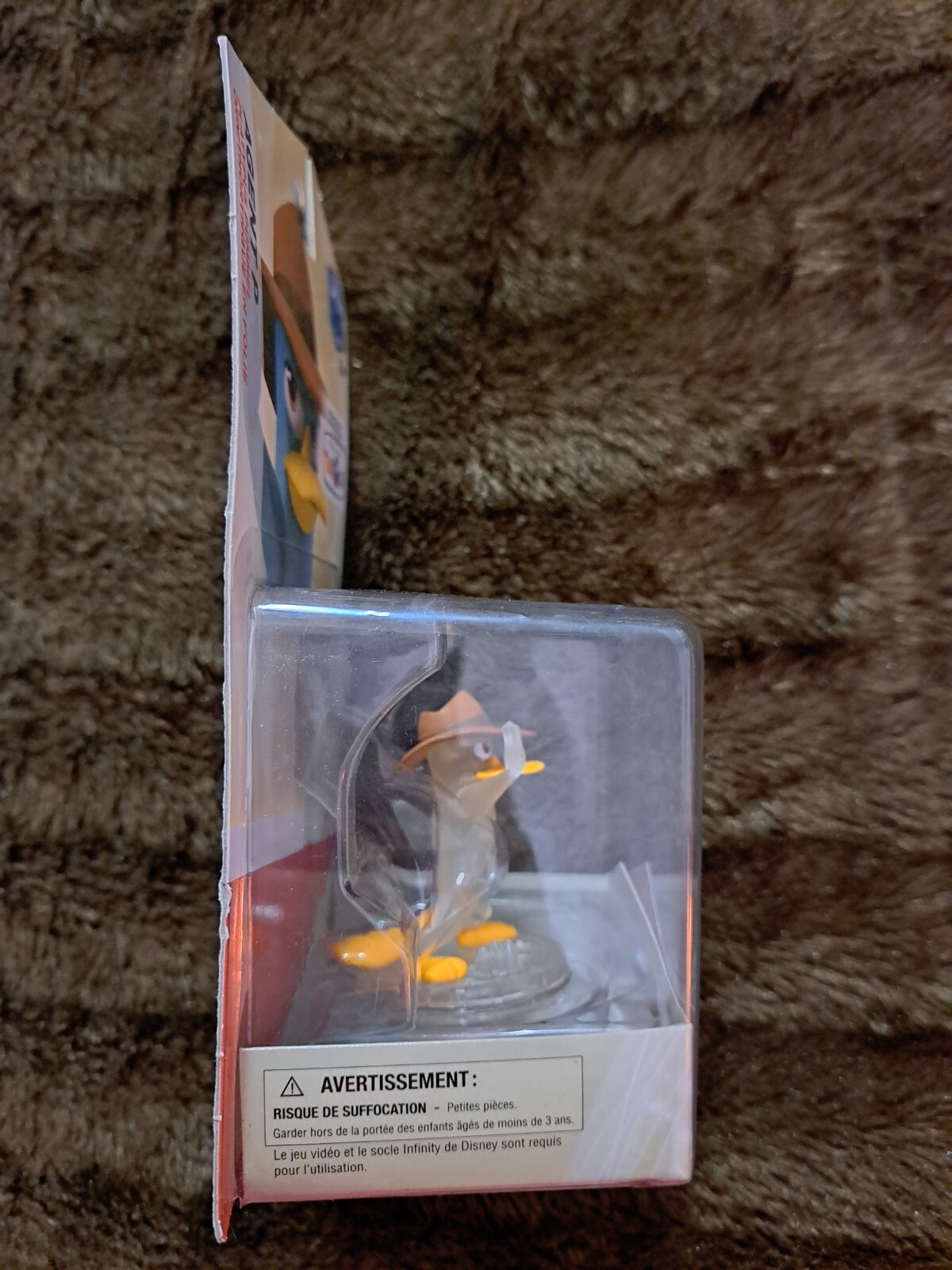 Disney Infinity *CRYSTAL* Agent P (Perry The Platypus) Phineas and Ferb