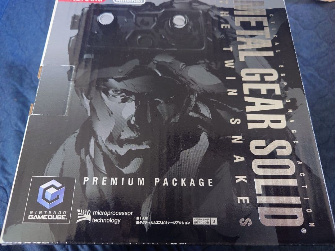 Nintendo GameCube Metal Gear Solid The Twin Snakes Premium Package Limited